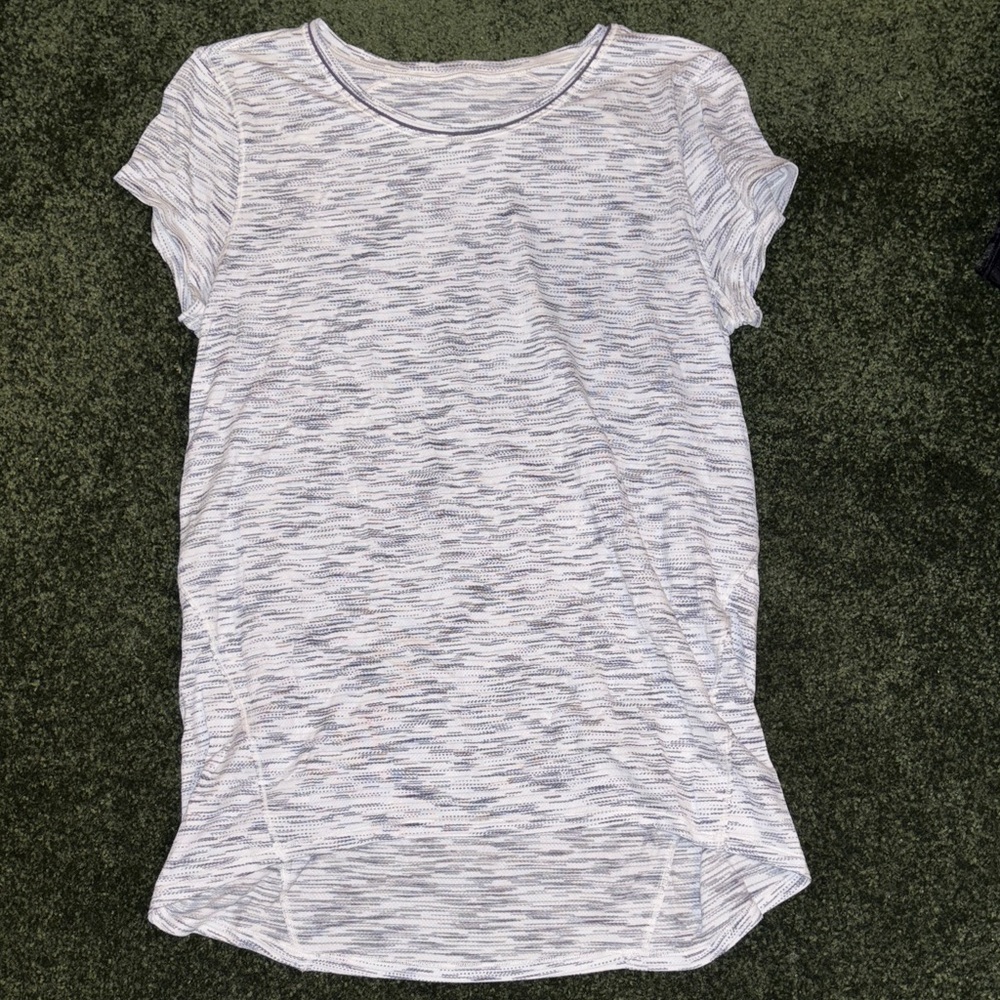 Lululemon Women’s Short-SleeveTee - White/Gray